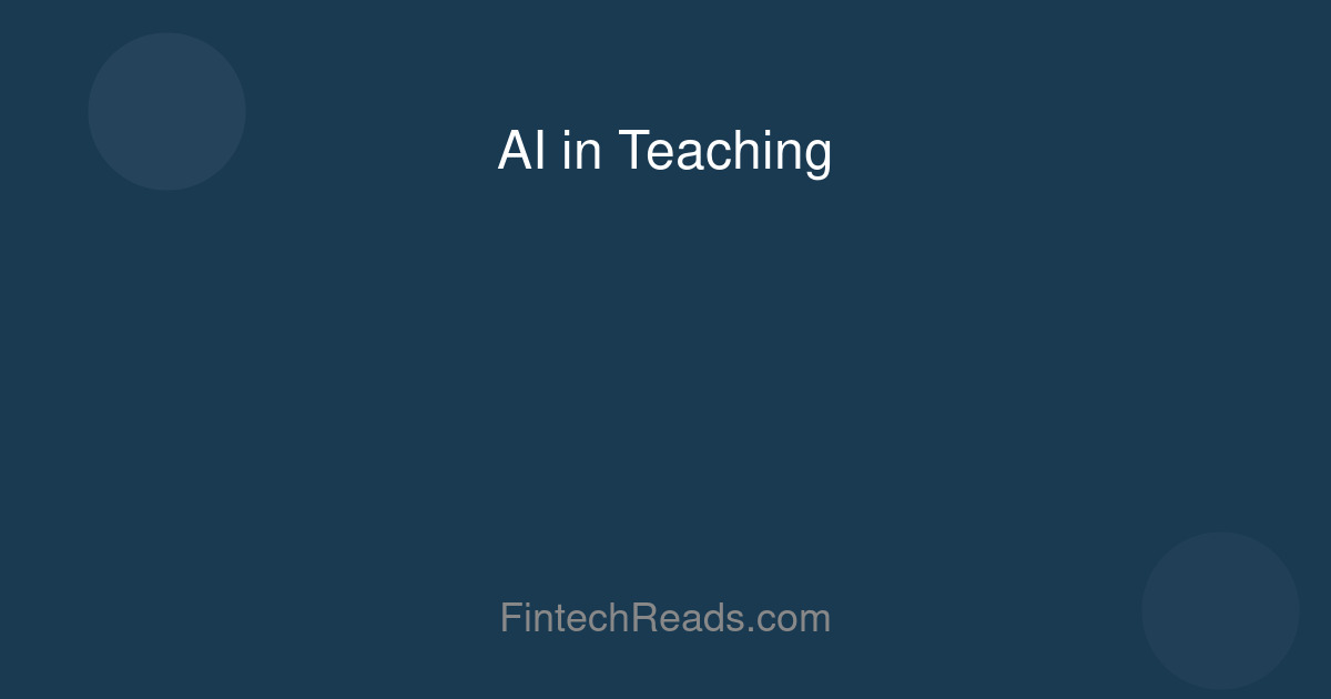 AI in Teaching: How Artificial Intelligence Reshapes Financial Education