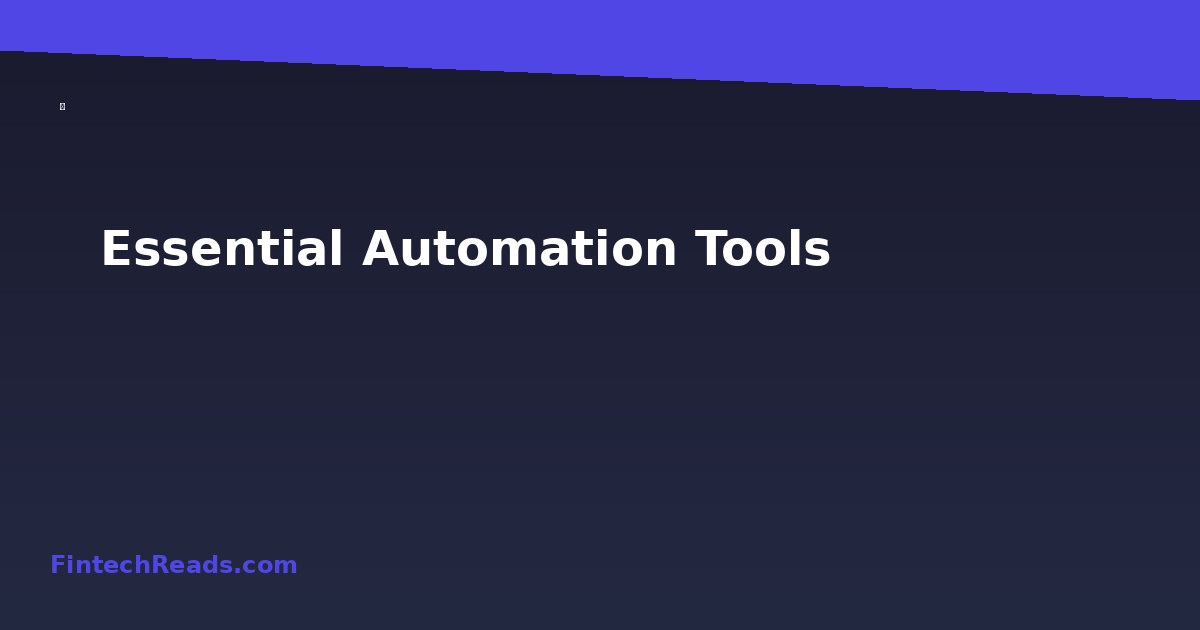 Essential Automation Tools for Modern Personal Finance Management in 2026