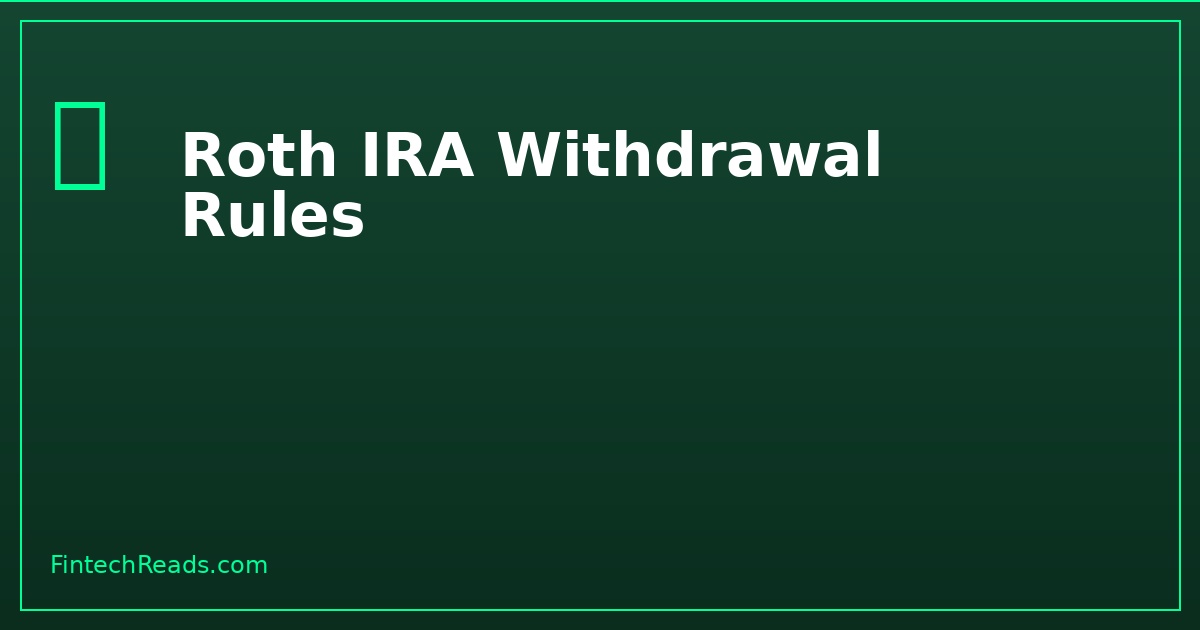 Roth IRA Withdrawal Rules: Complete Guide to Penalty-Free Access