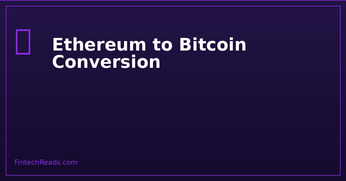 Ethereum to Bitcoin Conversion: Trading Guide and Tax Strategy