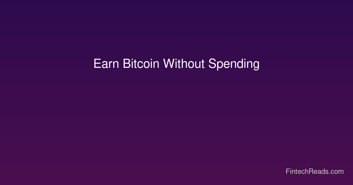 Earn Bitcoin Without Investing: Legitimate Methods to Get Free Cryptocurrency