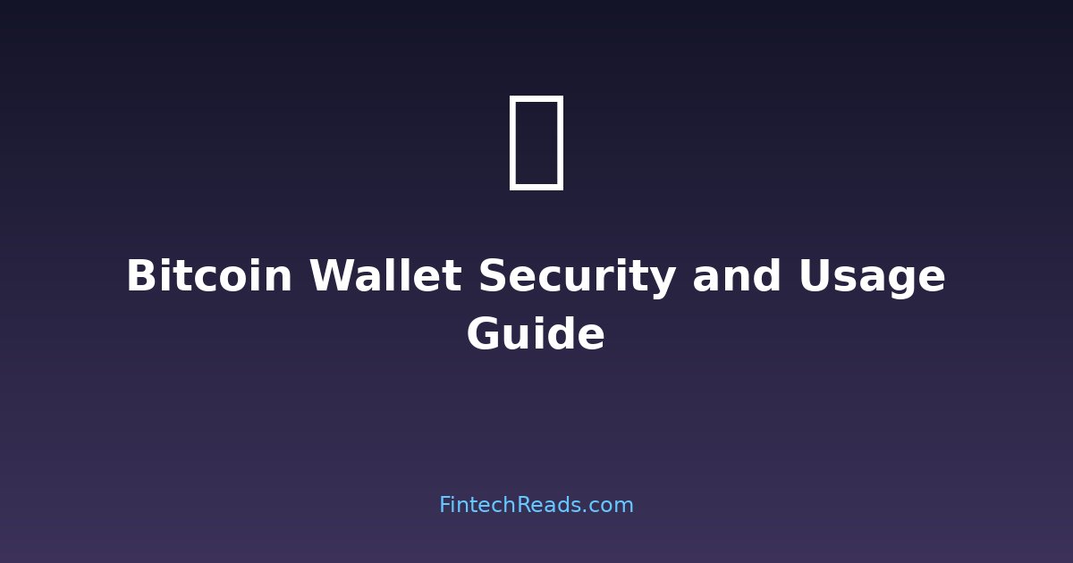 How to Use a Bitcoin Wallet: Complete Guide to Securing and Managing Bitcoin