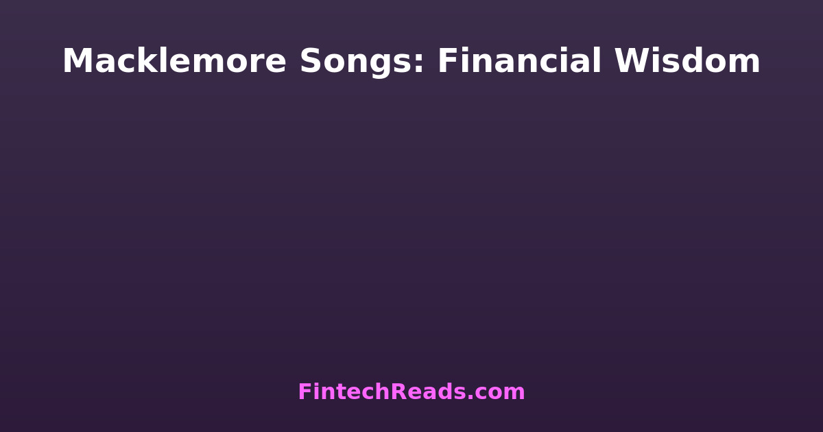 Macklemore Songs: Expert Guide & Best Practices 2026