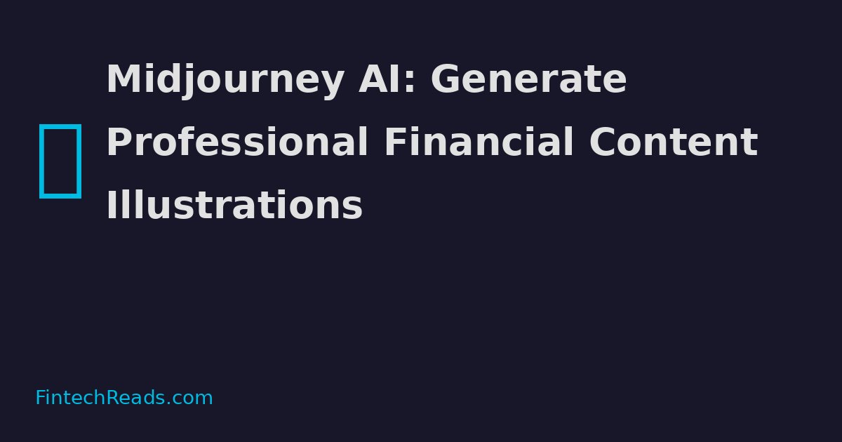 Midjourney AI: Generate Professional Financial Content Illustrations