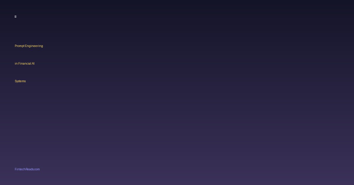 Prompt Engineer Strategies for Financial AI Systems (2026)