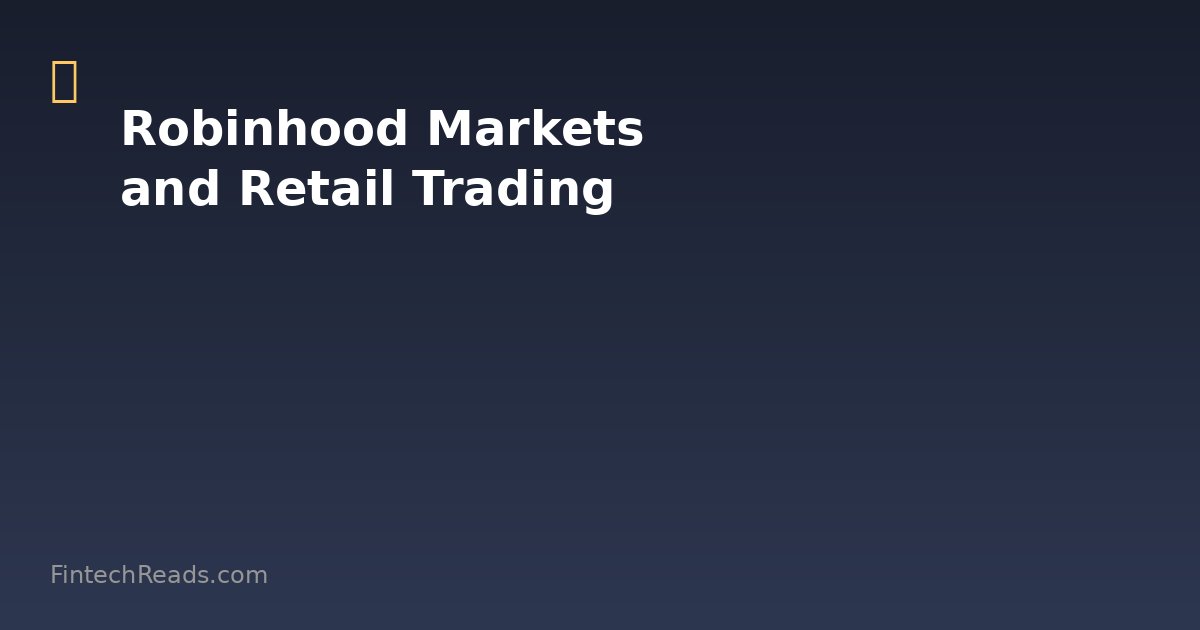 Robinhood Markets: AI Trading and the Retail Investment Revolution