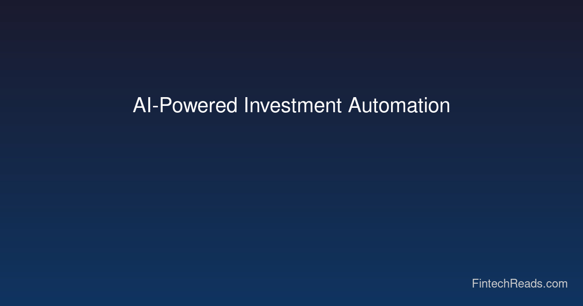 AI-Powered Stock Investment App Automation: Machine Learning in Retail Investing