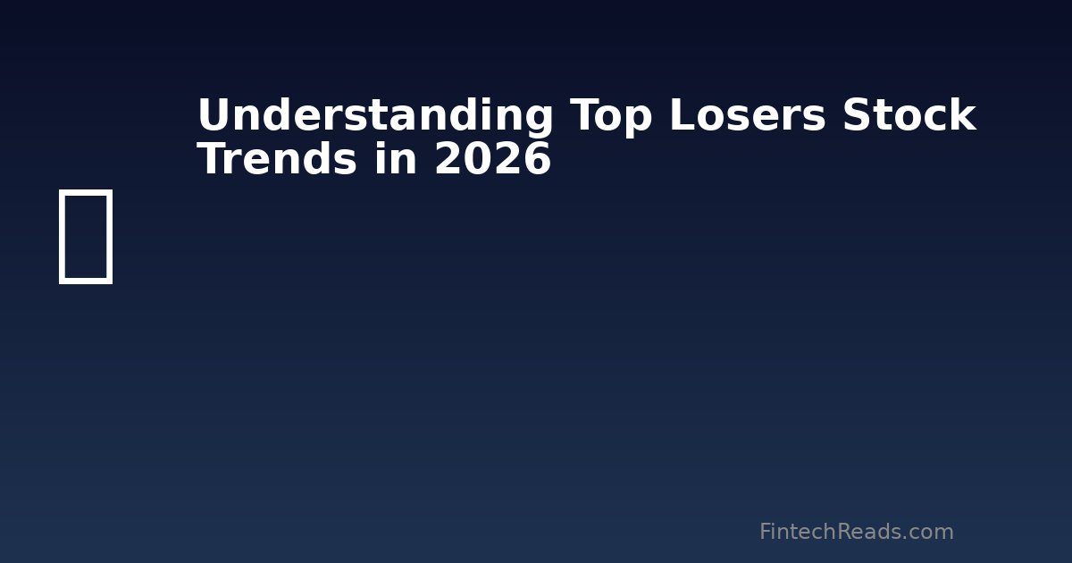 Understanding Top Losers Stock Trends: A Contrarian Trader's Guide (2026)